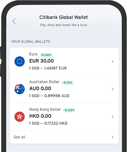 Citibank Global Wallet